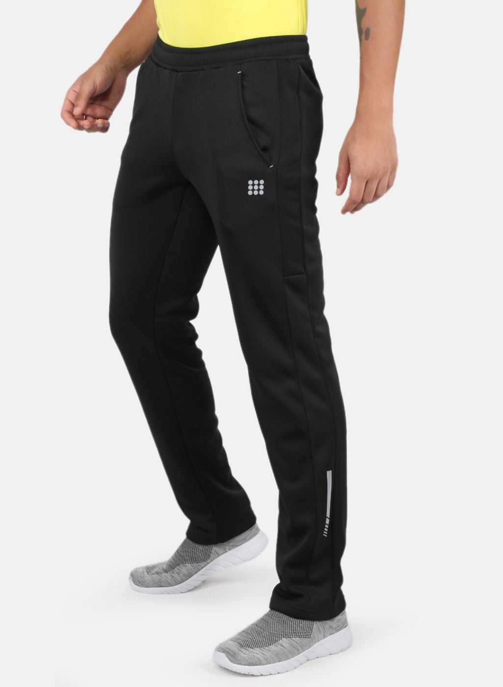 Men Black Smart Fit Track Pant