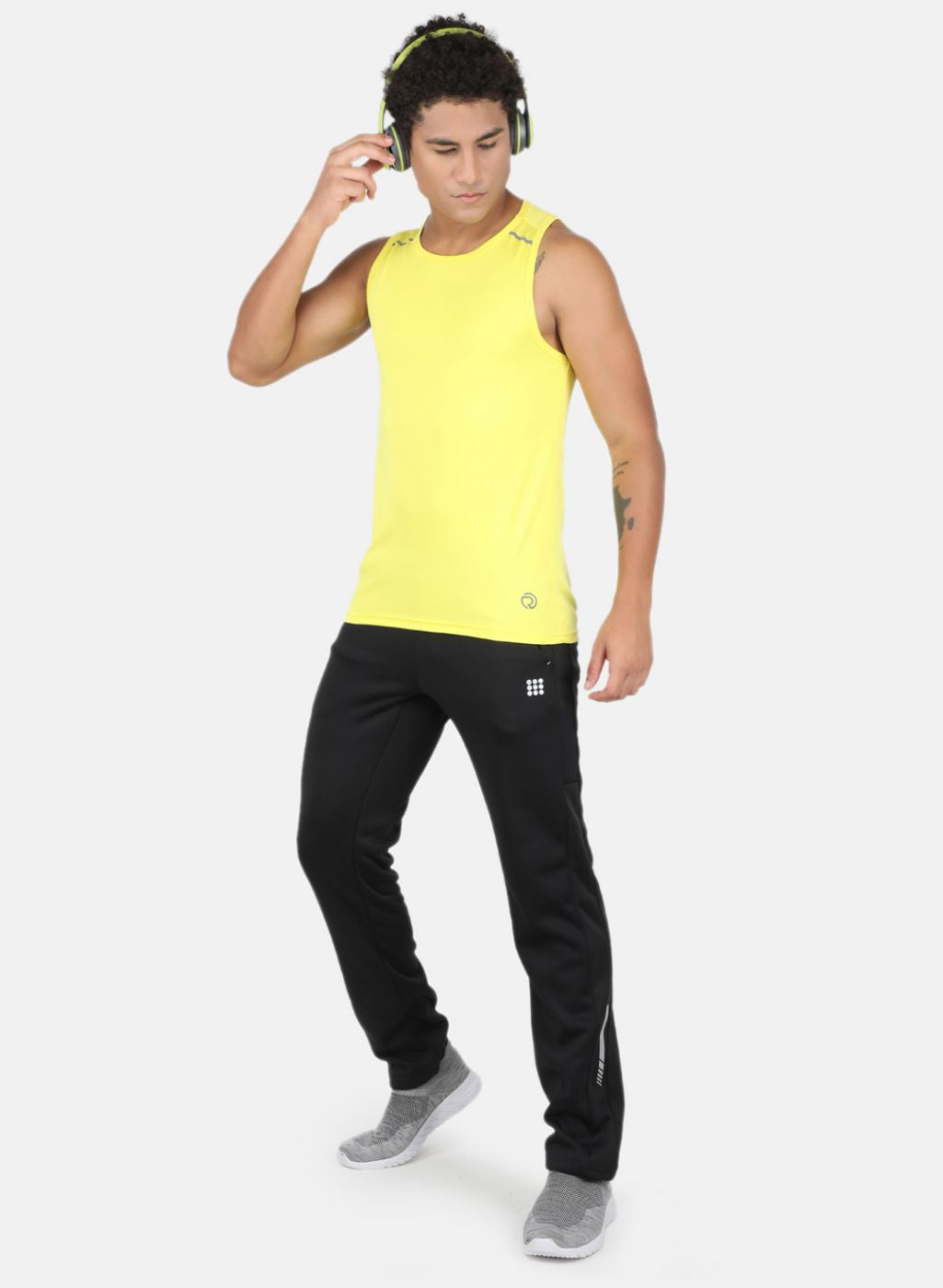 Men Black Smart Fit Track Pant