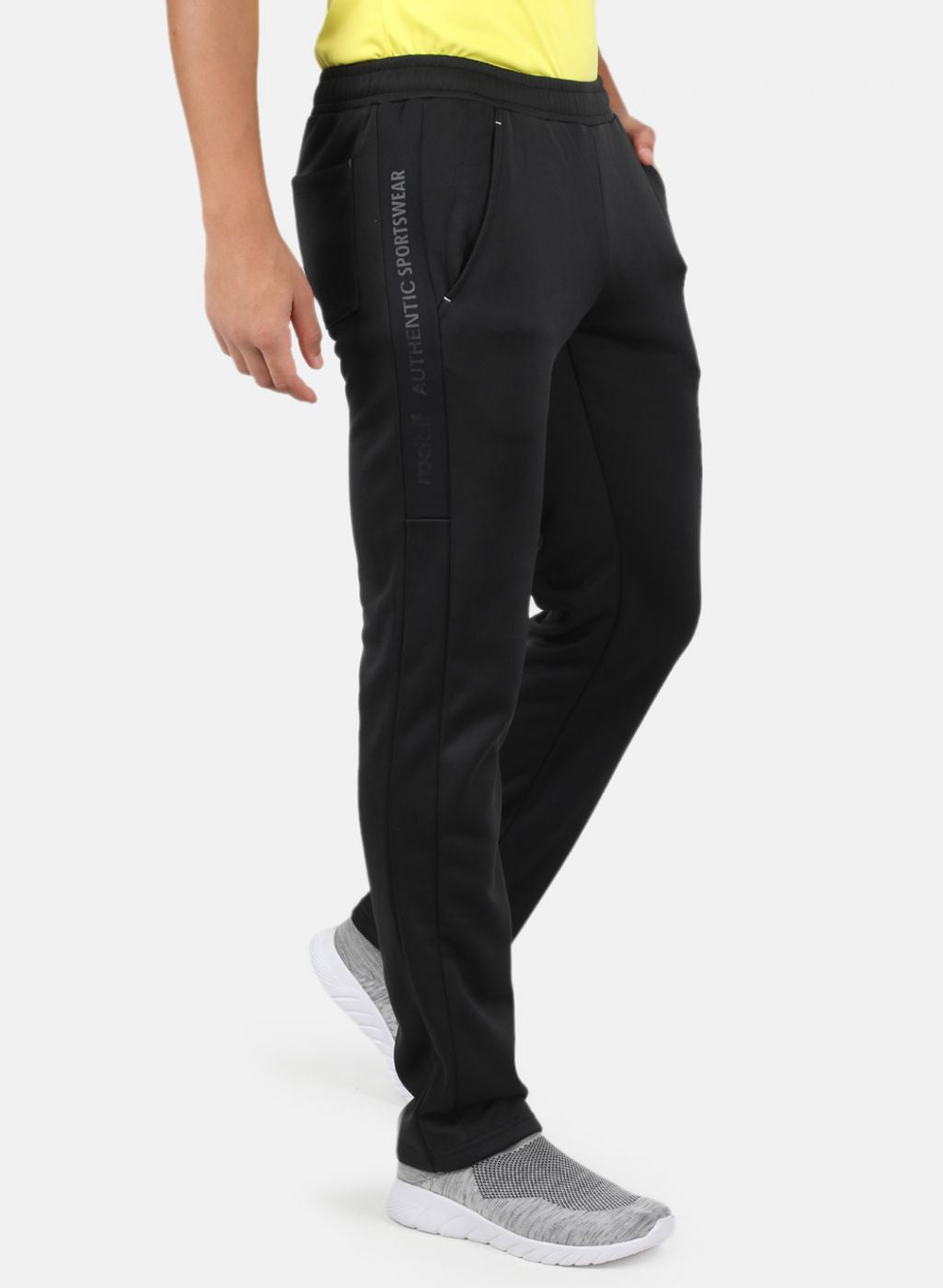 Men Black Smart Fit Track Pant
