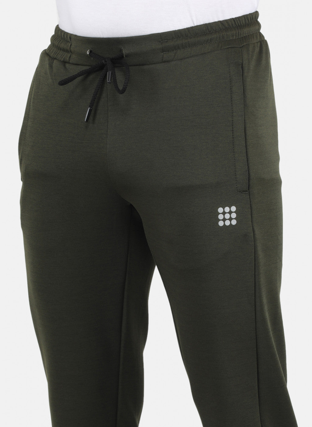 Men Olive Regular Fit Lower