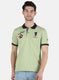 Men Green Plain T-Shirt