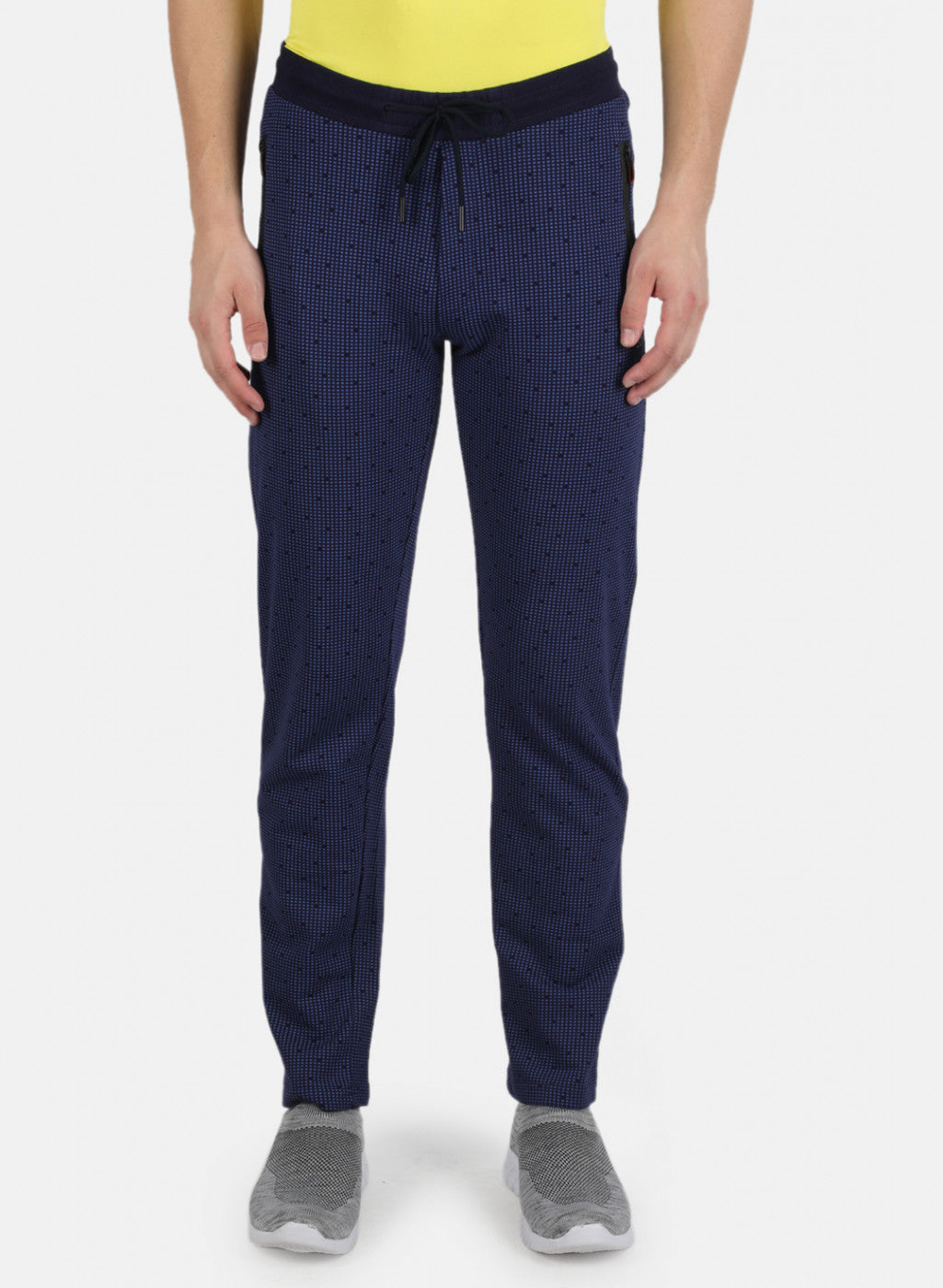 Men Blue Printed Lower