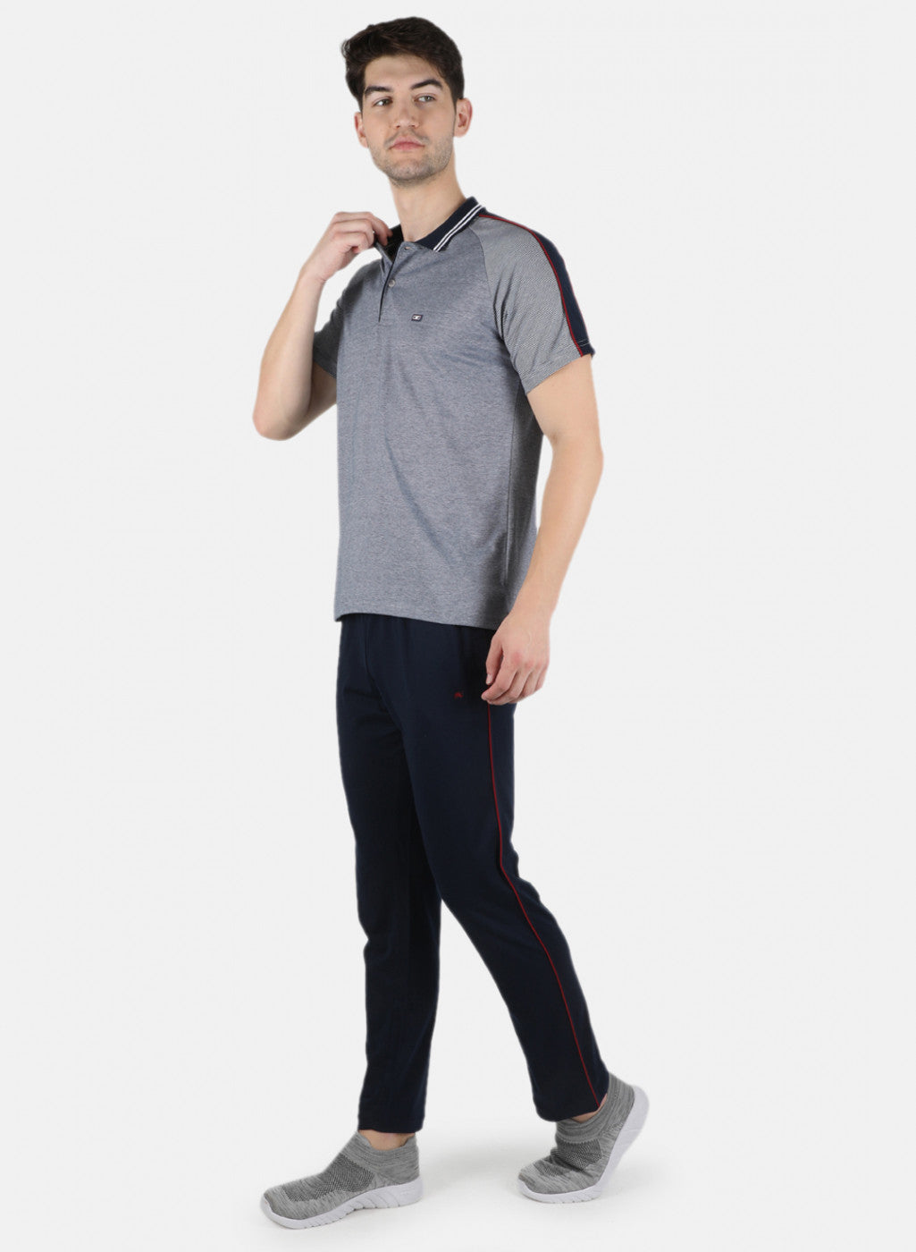 Men Blue Stripe 3 Pc Combo