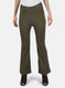 Women Olive Plain Jegging