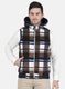 Men NAvy Blue Reversible Solid Jacket