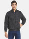 Men Olive Printed Jacket