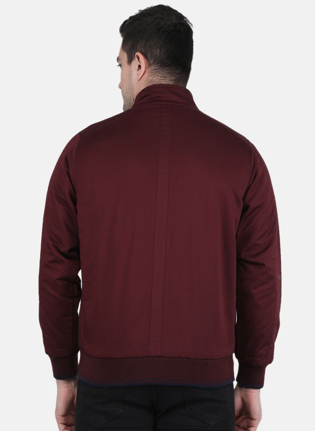 Men Red Check Jacket