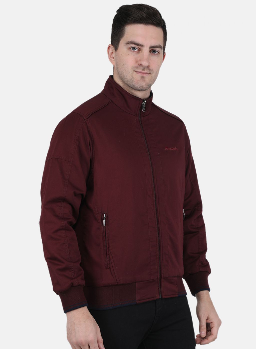 Men Red Check Jacket