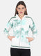 Women Off White Printed Sweatshirt