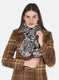 Women Grey Printed Muffler