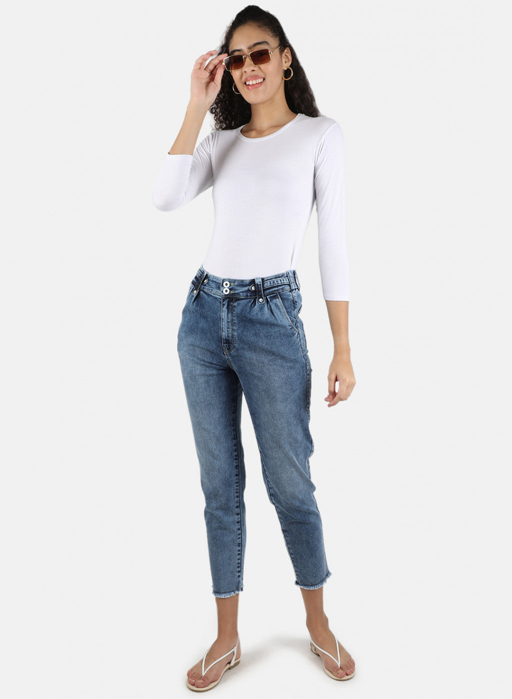 Women Blue Slim Fit Denim