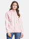 Women Pink Solid Sweatshirt