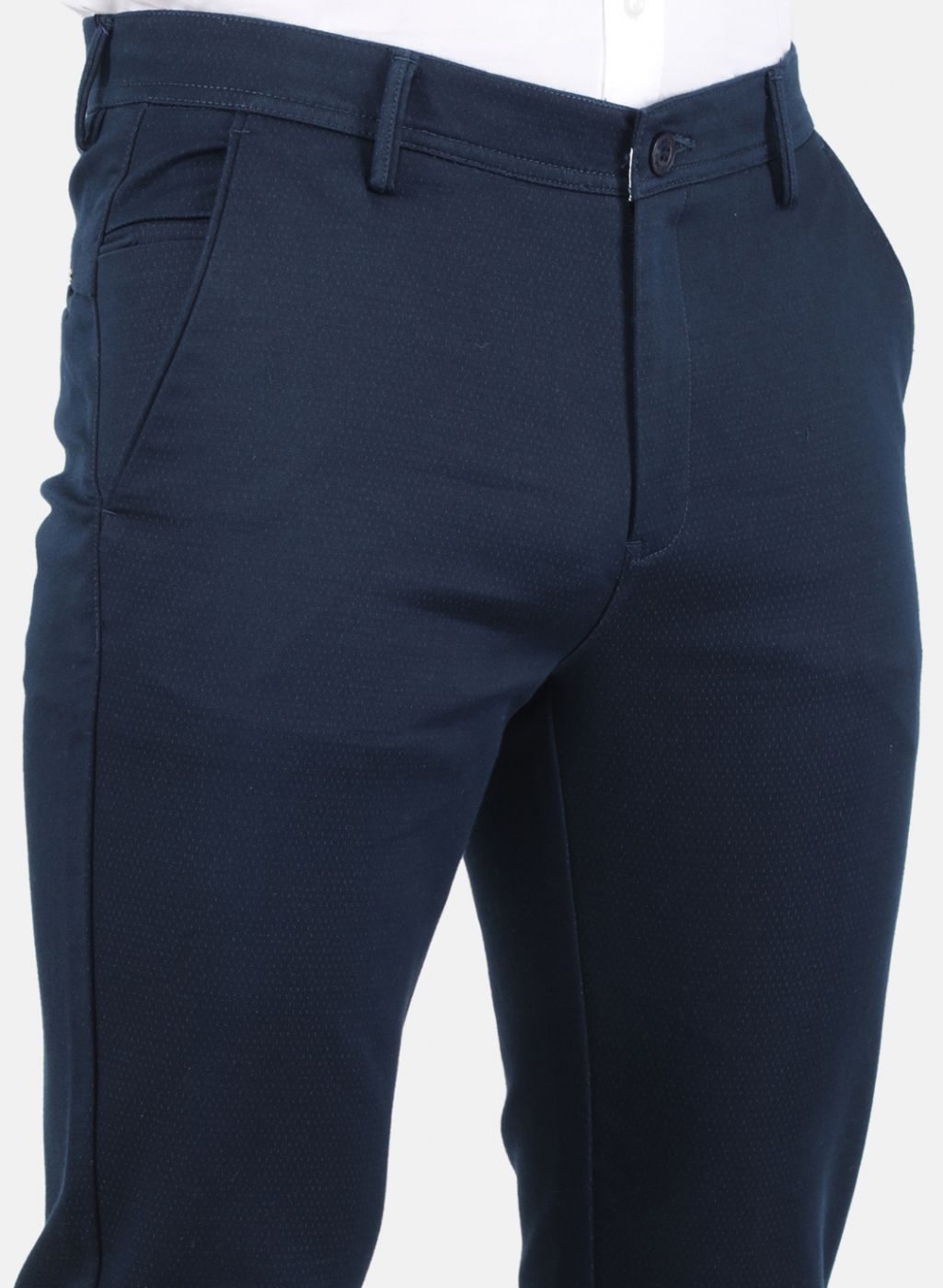 Men Black Slim Fit Trouser
