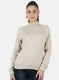 Women Beige Self Design Sceavy