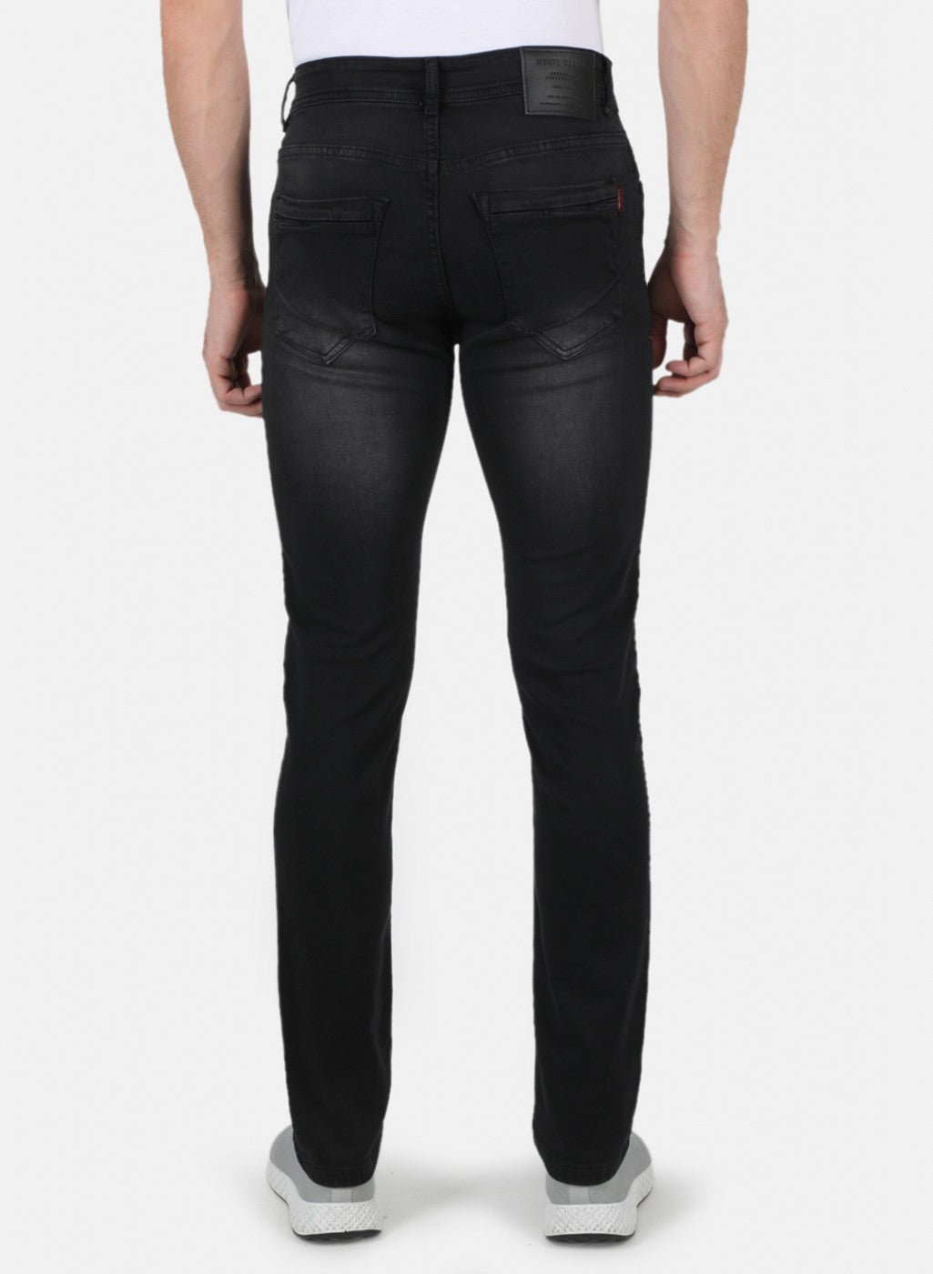 Men Black Skinny Fit Denim
