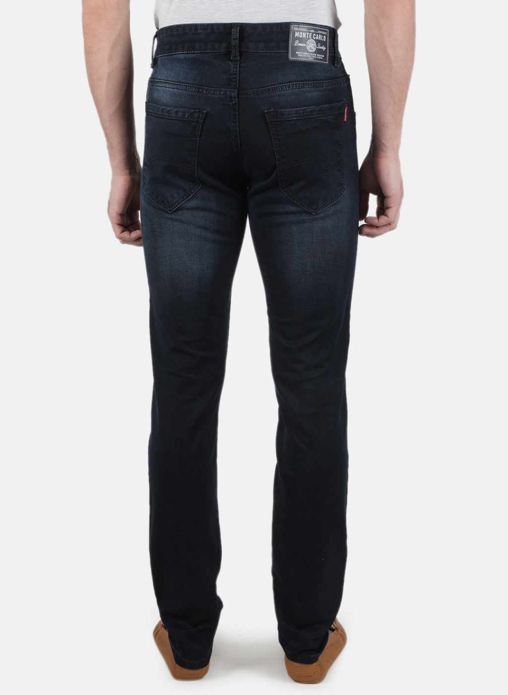 Men Black Skinny Fit Denim