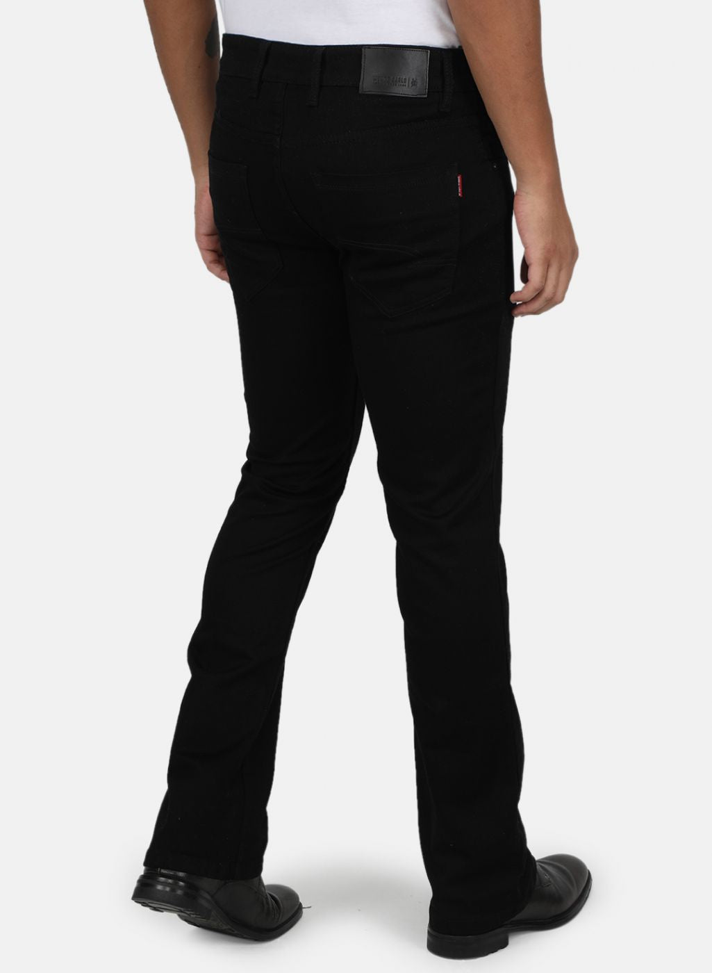 Men Black Narrow Fit Denim