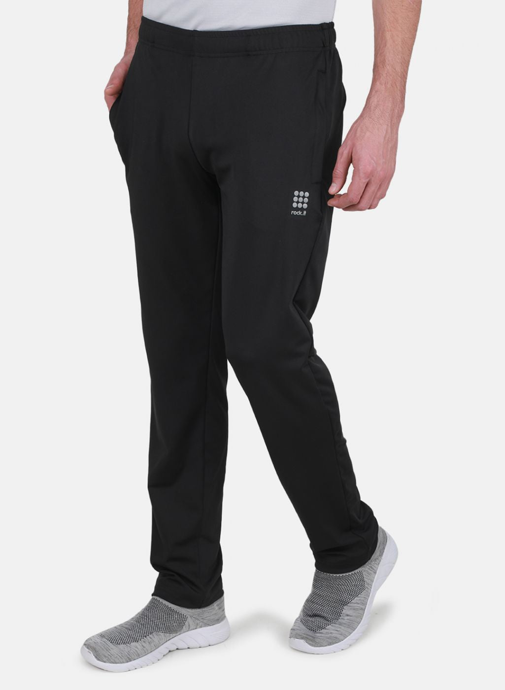 Rock-it Men Black Regular Fit Lower