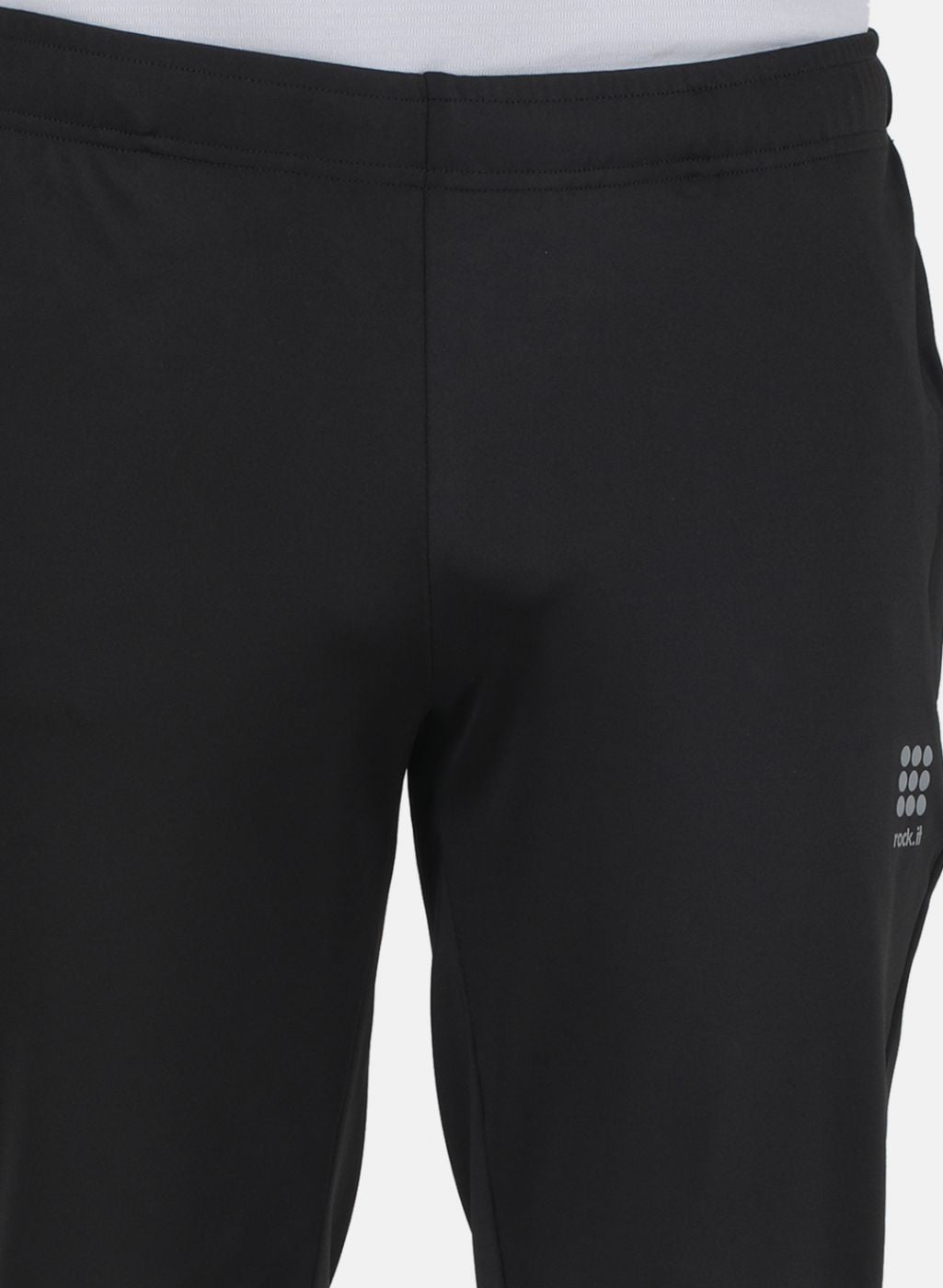 Rock-it Men Black Regular Fit Lower