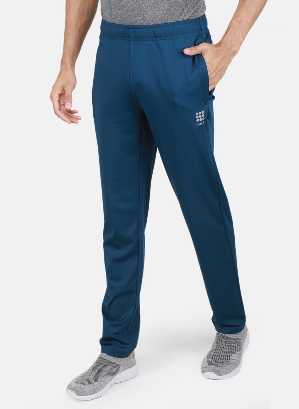 Rock-it Men Teal Blue Regular Fit Lower