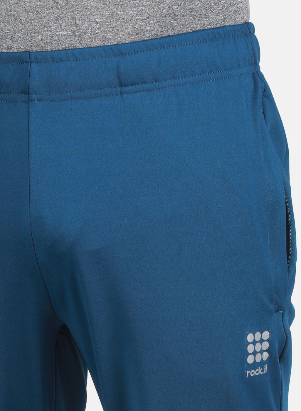 Rock-it Men Teal Blue Regular Fit Lower
