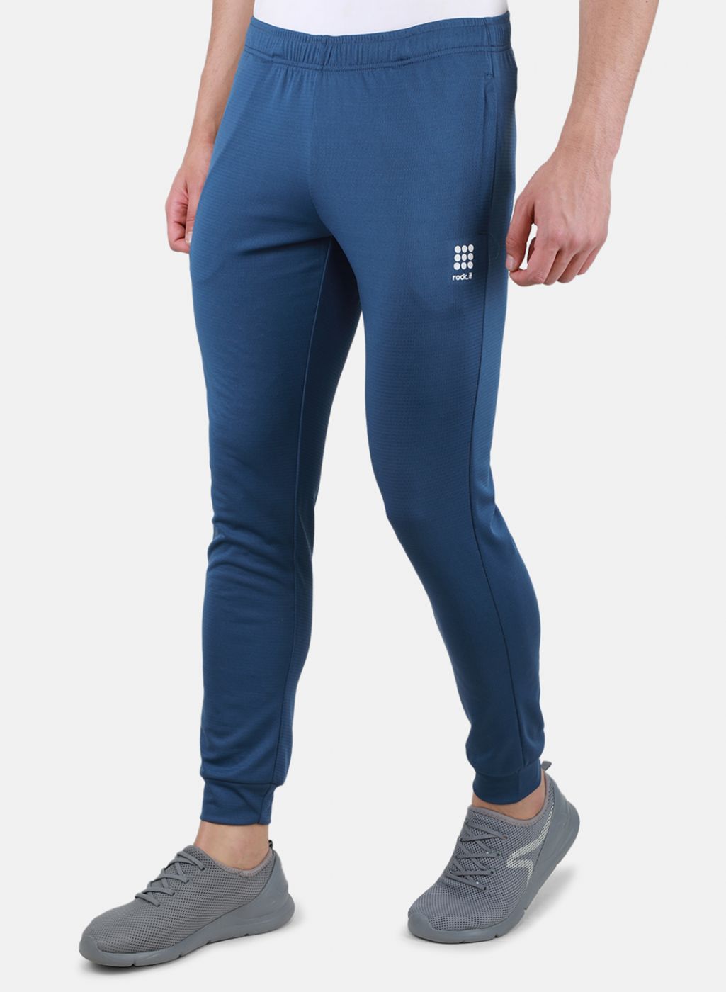 Men Blue Regular Fit Jogger