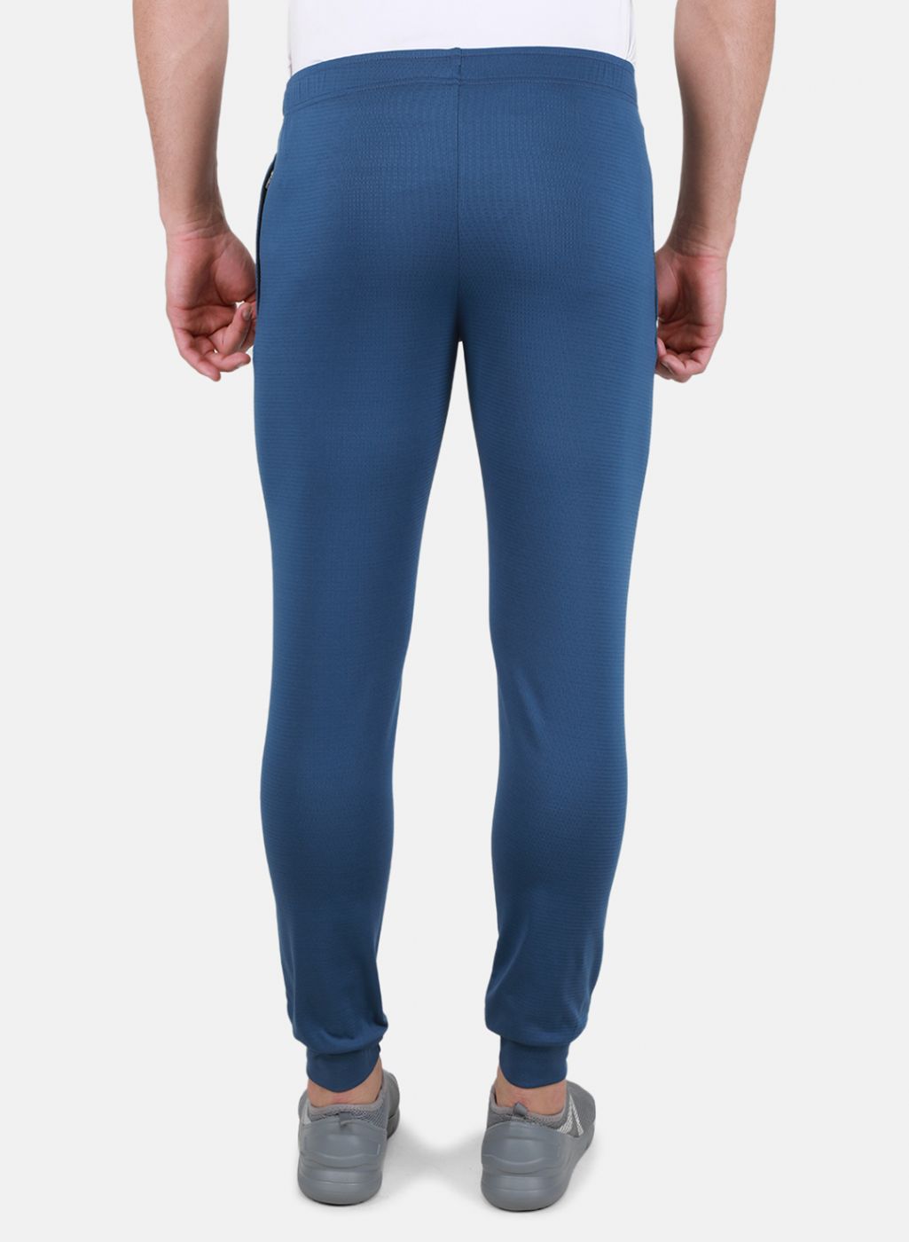 Men Blue Regular Fit Jogger