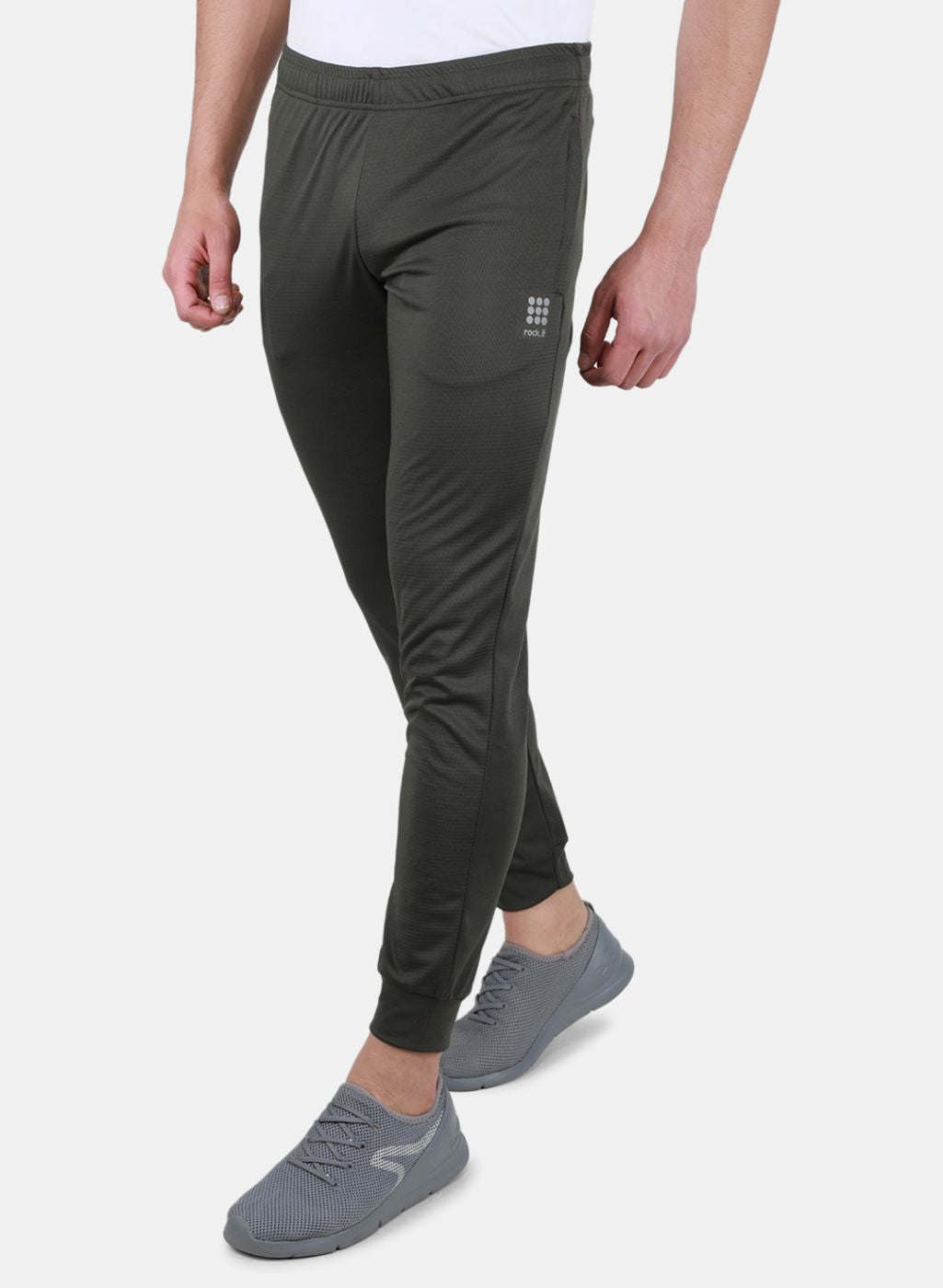 Men Olive Regular Fit Jogger