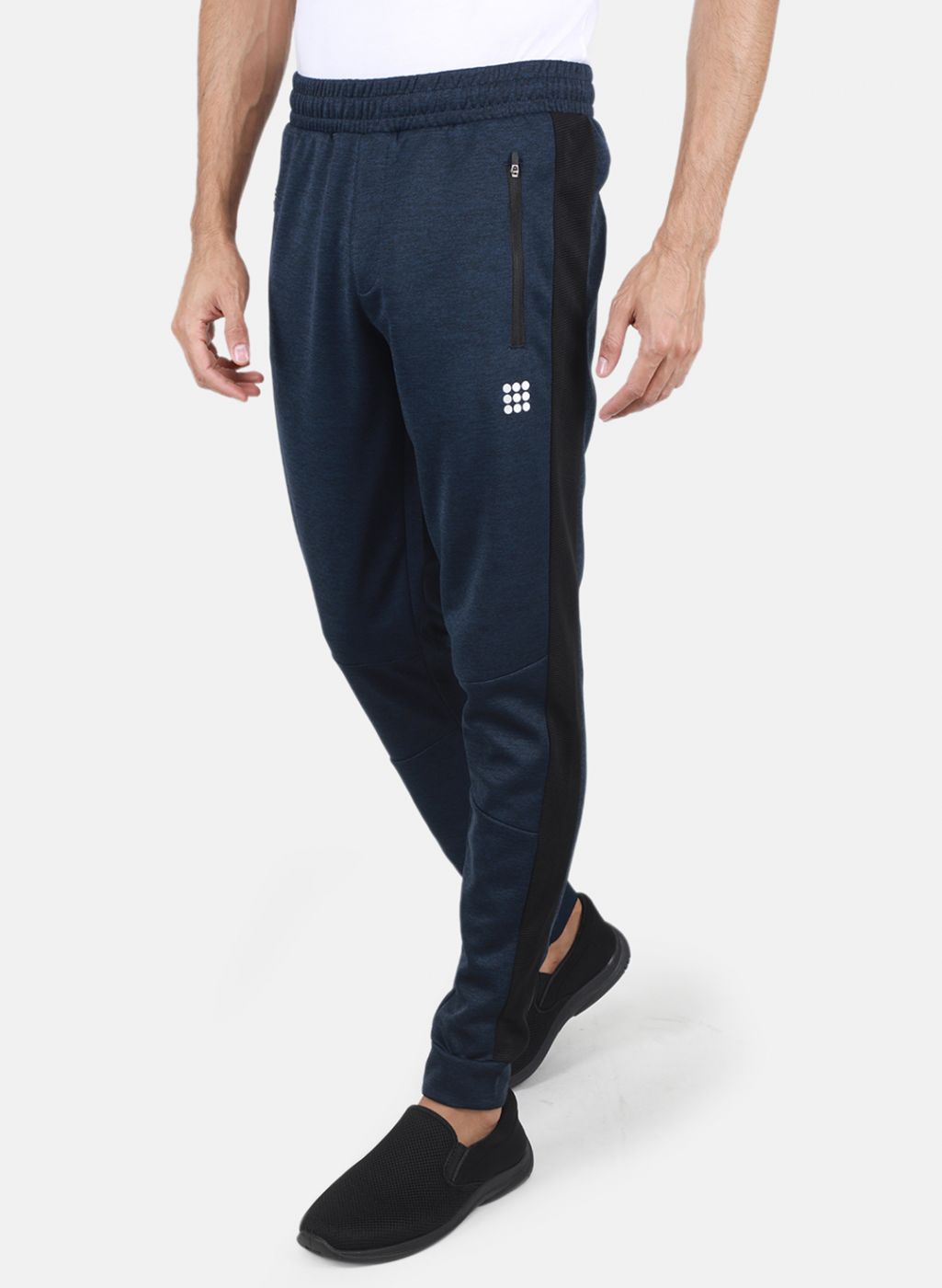 Rock-it Men NAvy Blue Solid Jogger