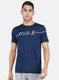 Rock.it Men Blue Printed T-Shirt