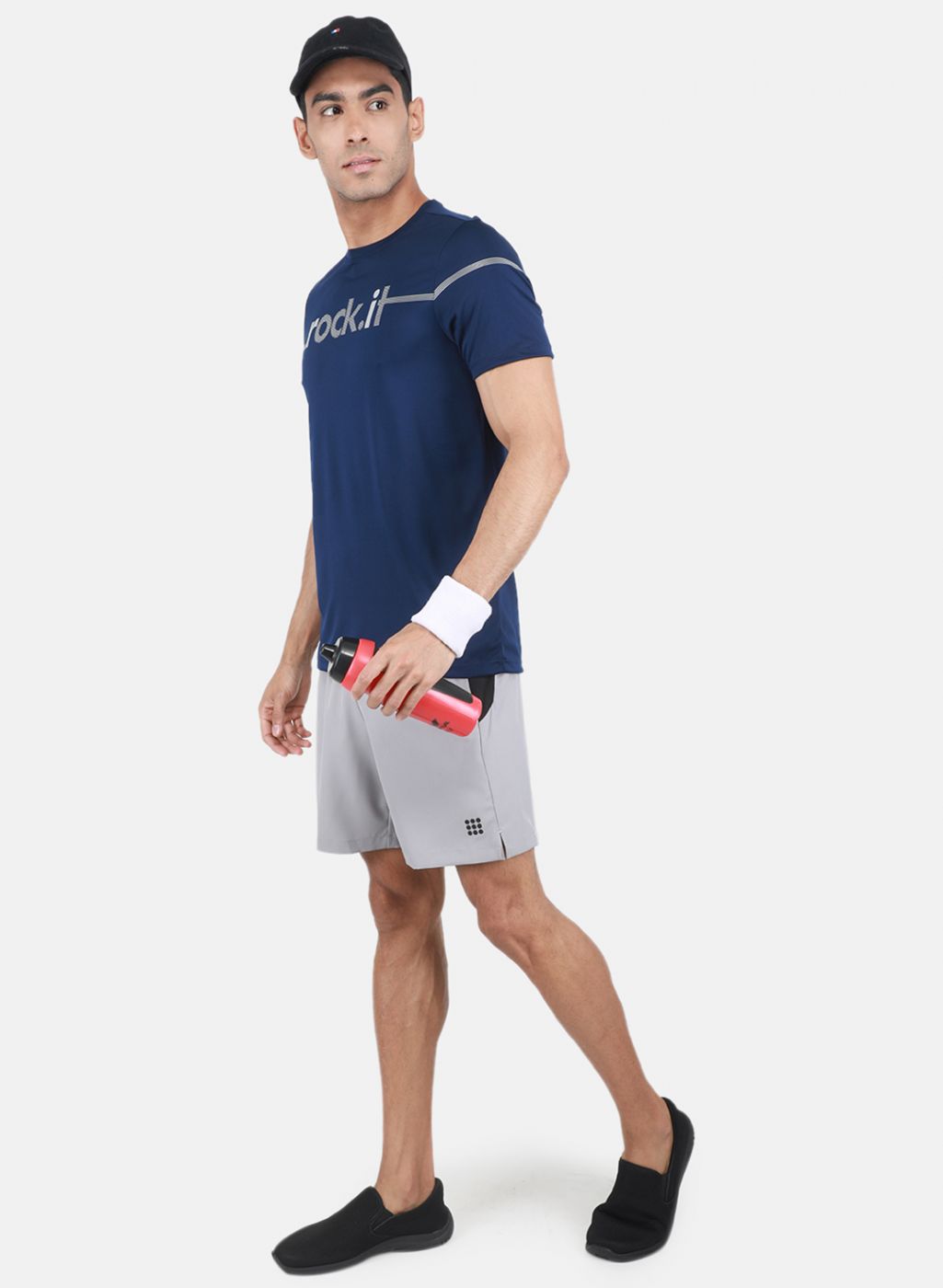 Rock.it Men Blue Printed T-Shirt