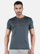 Men Grey Printed T-Shirt