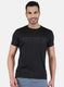 Rock.it Men Black Printed T-Shirt
