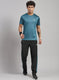 Men Blue Solid Lower Set