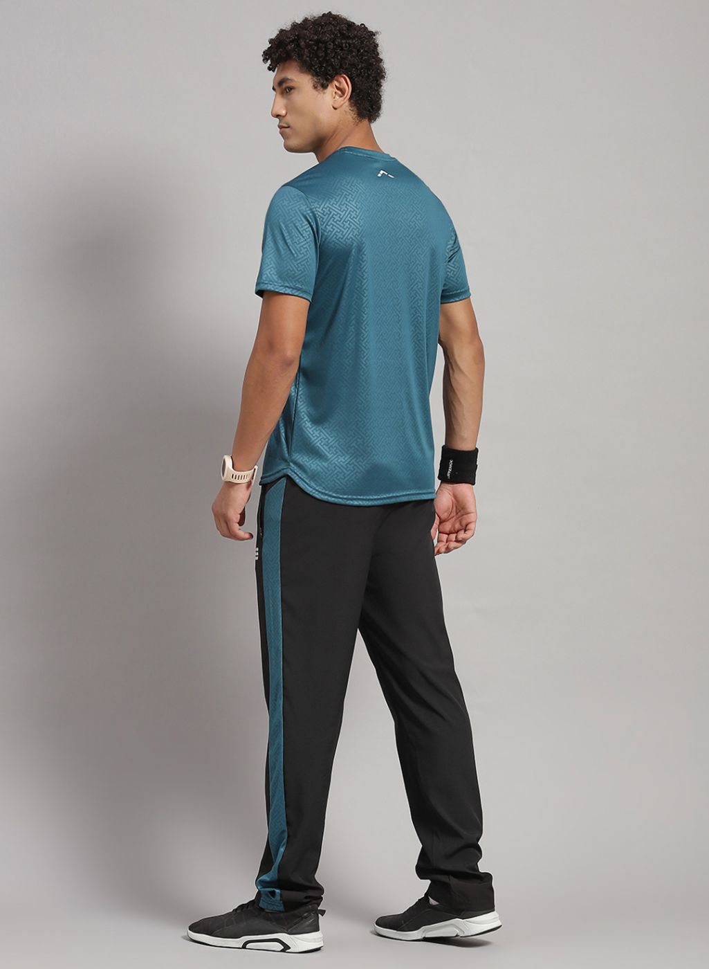 Men Blue Solid Lower Set