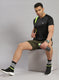 Rock.it Men Black Solid T-Shirt