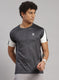 Rock.it Men Grey Solid T-Shirt