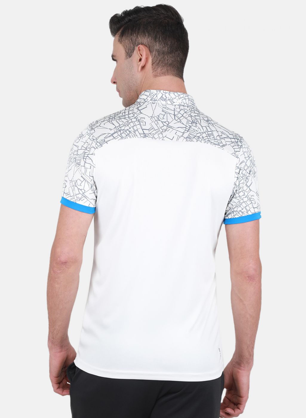Rock-it Men White Printed T-Shirt