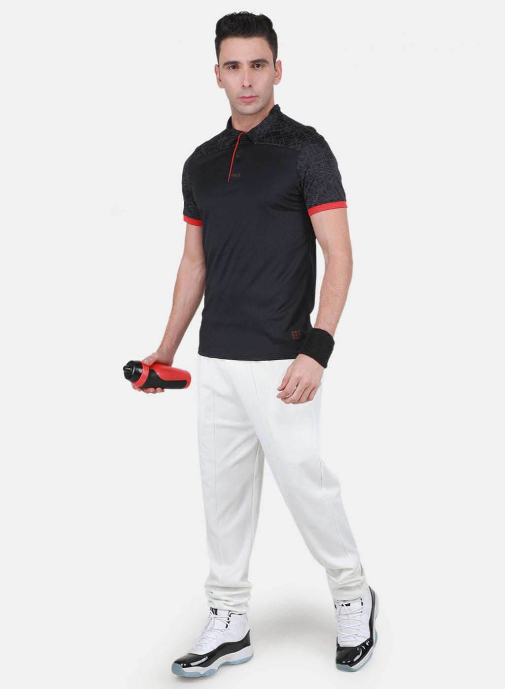 Rock-it Men Black Printed T-Shirt