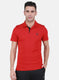 Rock.it Men Red Solid T-Shirt