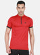 Rock.it Men Red Solid T-Shirt