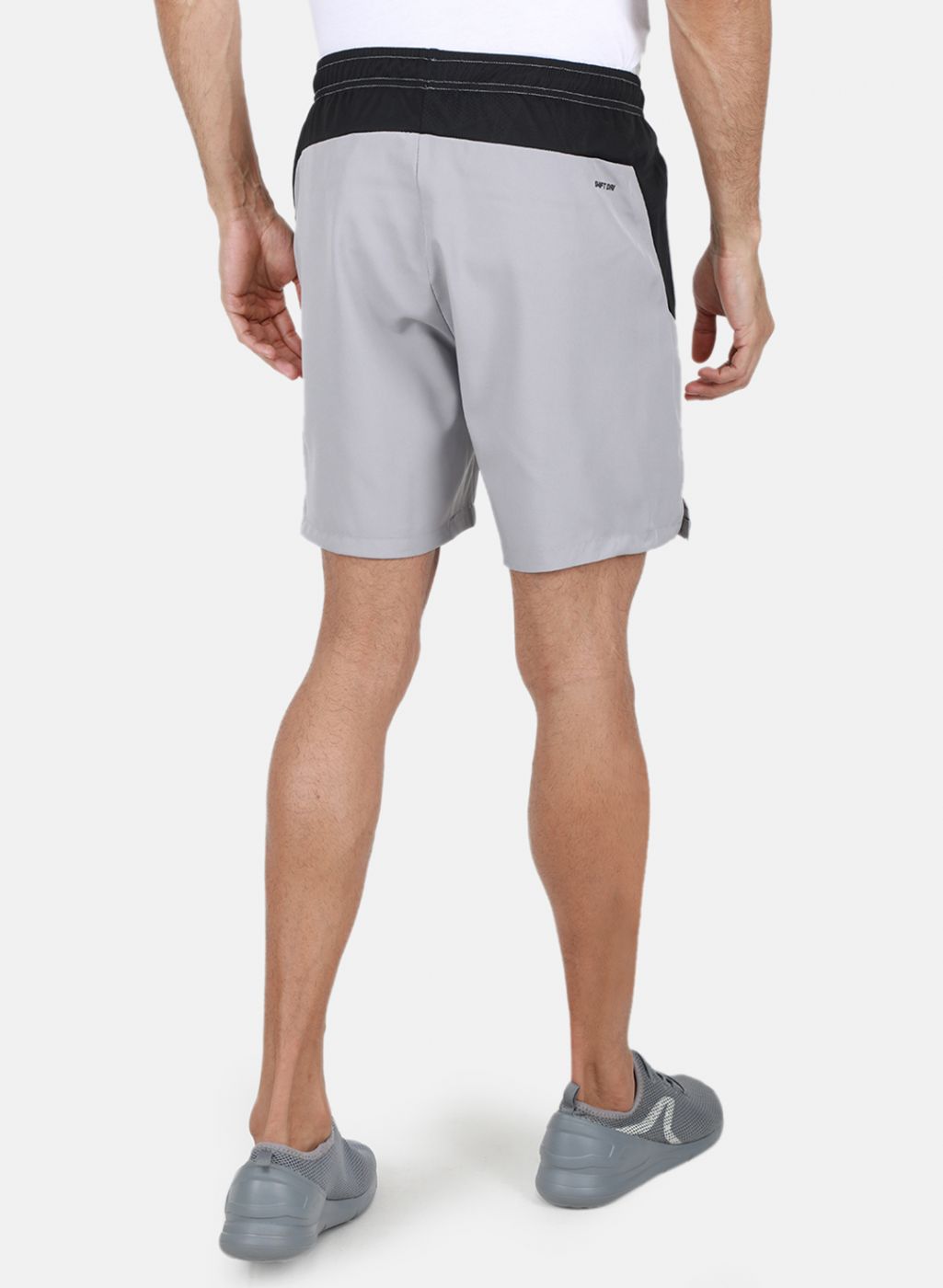 Rock-it Men Grey Solid Short