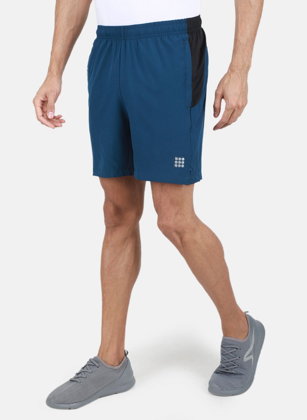 Rock-it Men Teal Blue Solid Short