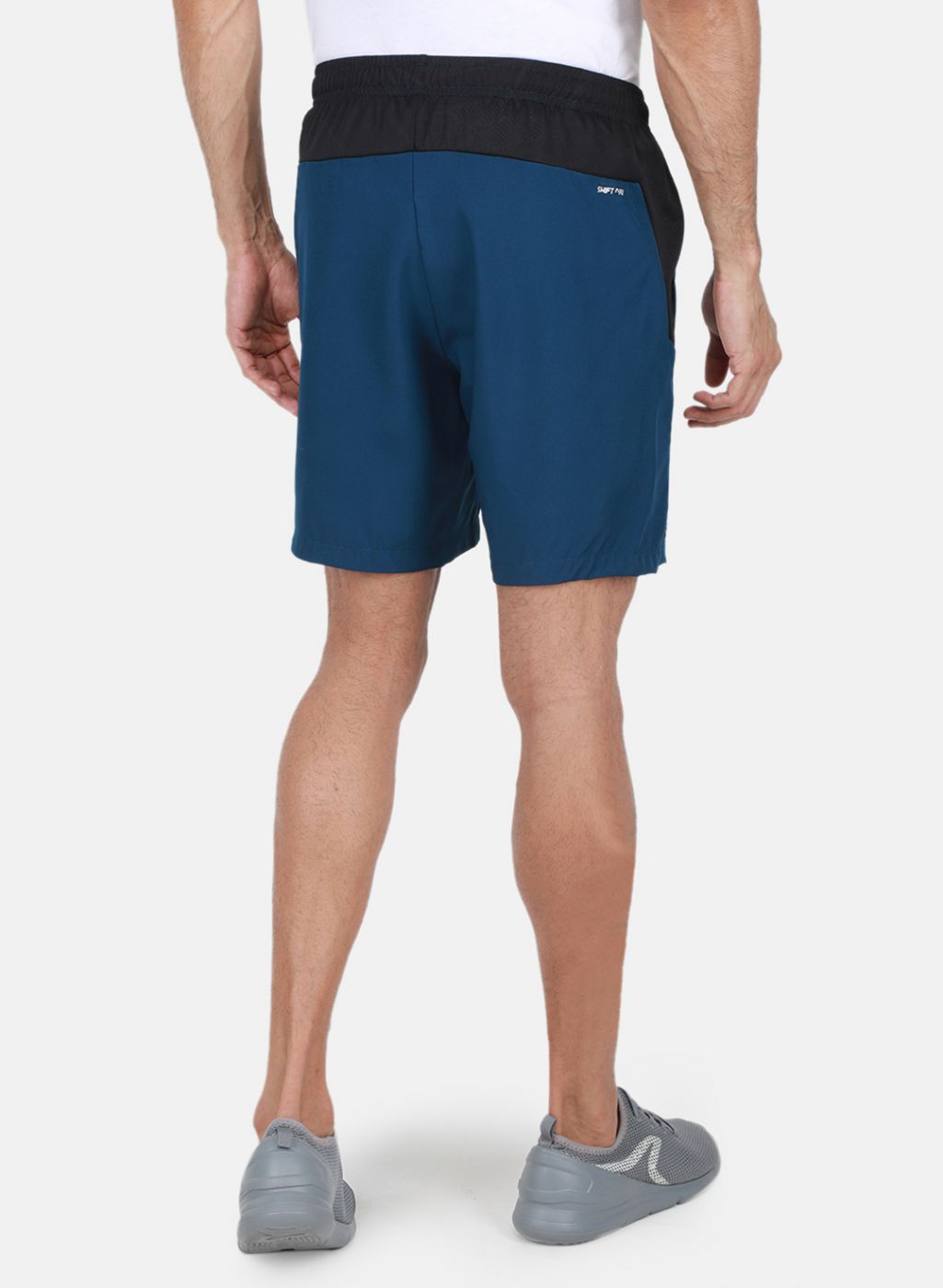 Rock-it Men Teal Blue Solid Short
