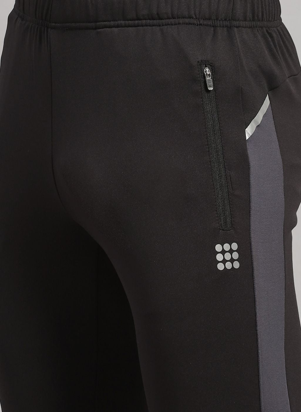 Men Black Regular Fit Lower