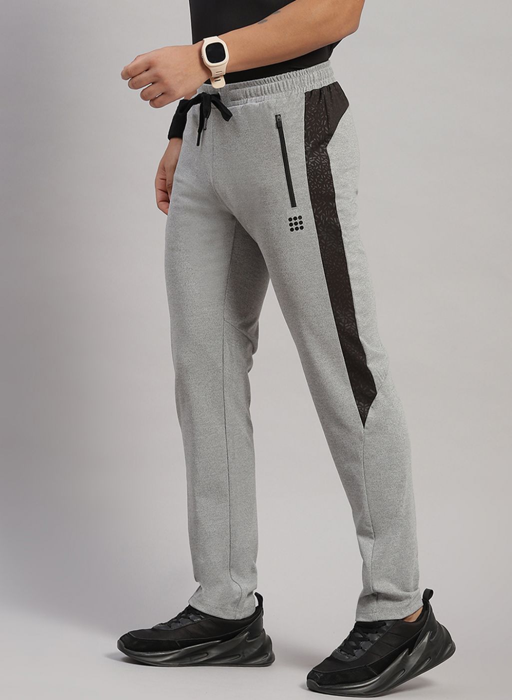 Men Grey Regular Fit Lower