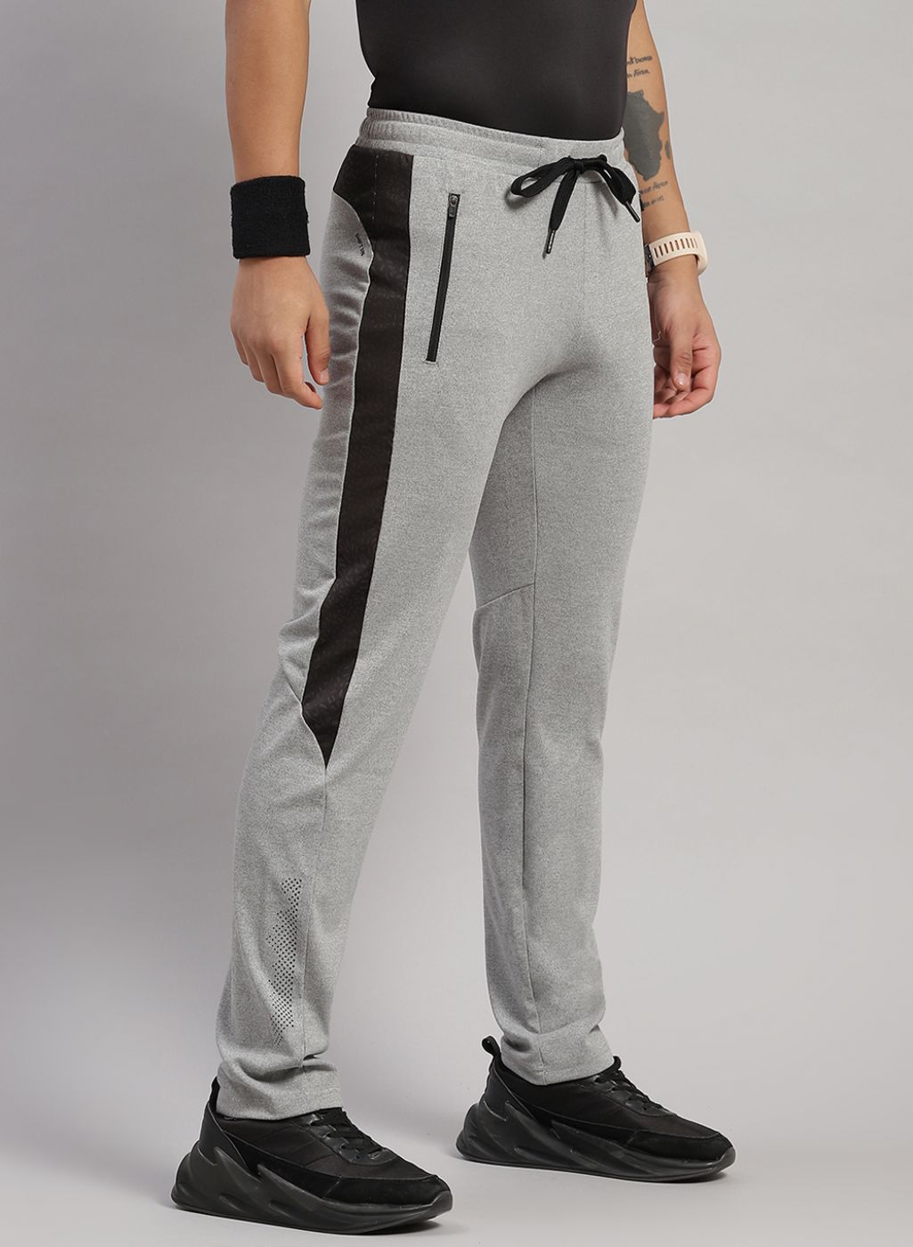 Men Grey Regular Fit Lower