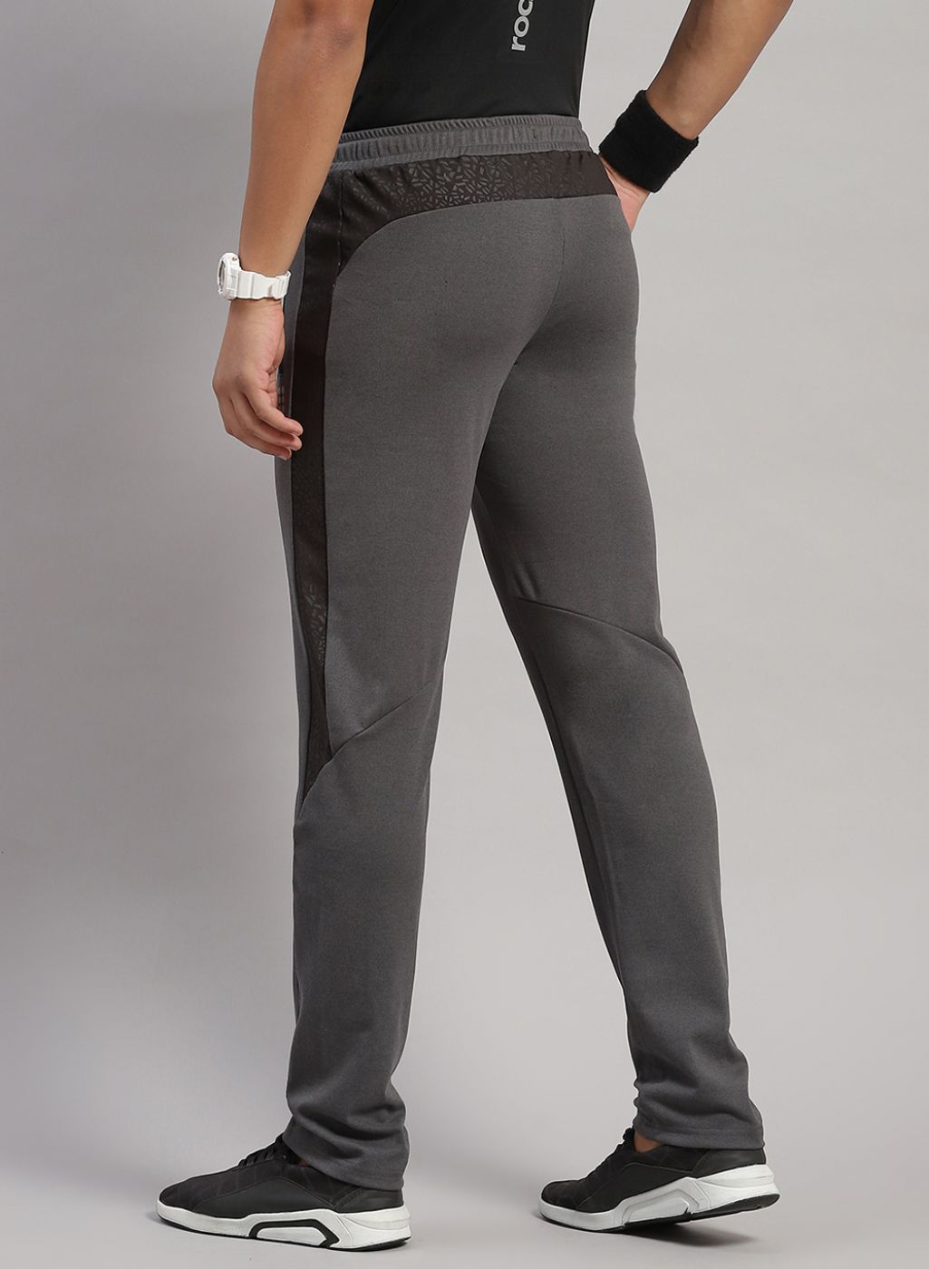 Men Grey Regular Fit Lower
