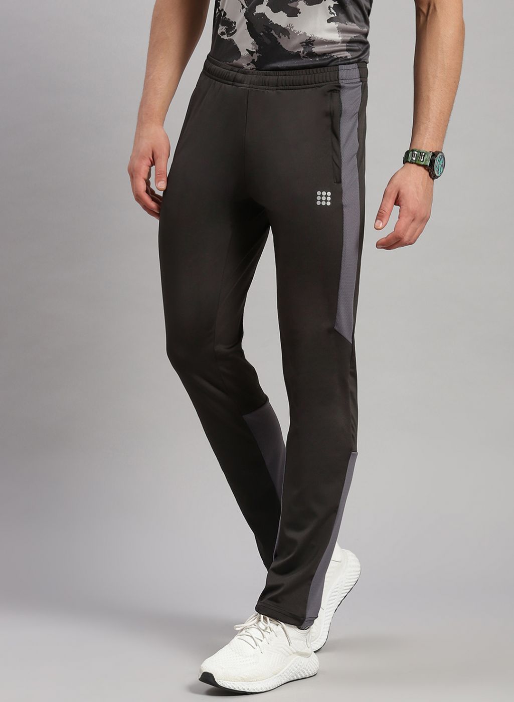 Men Black Regular Fit Lower