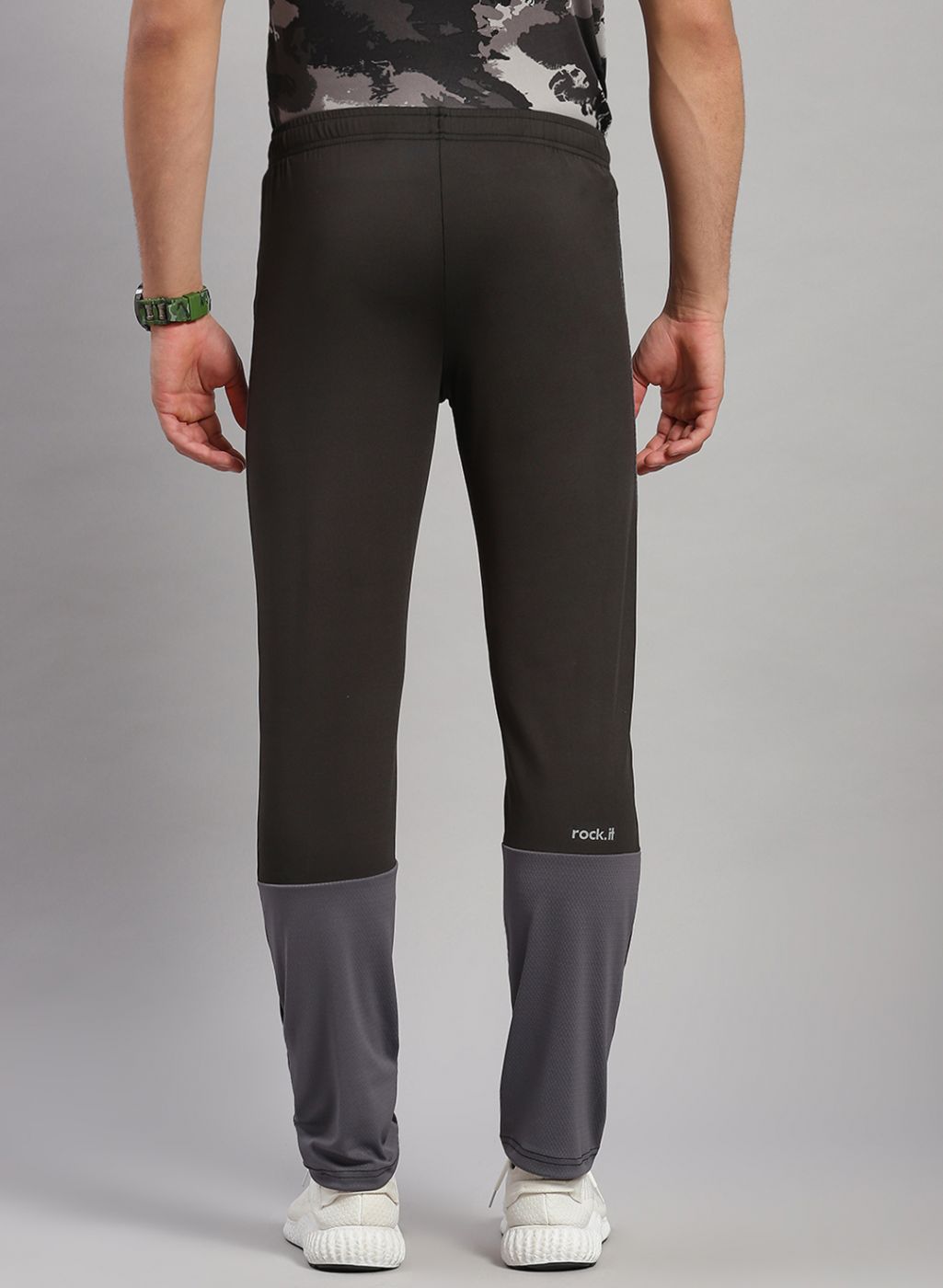 Men Black Regular Fit Lower
